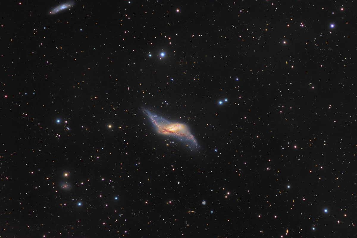 Galaxie NGC 660 – 9″ TMB Apo @ Tao