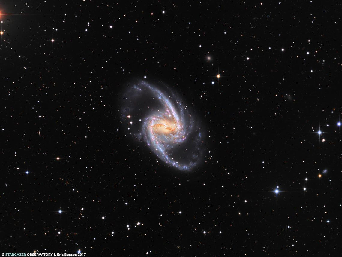 NGC 1365 Ofen Galaxie