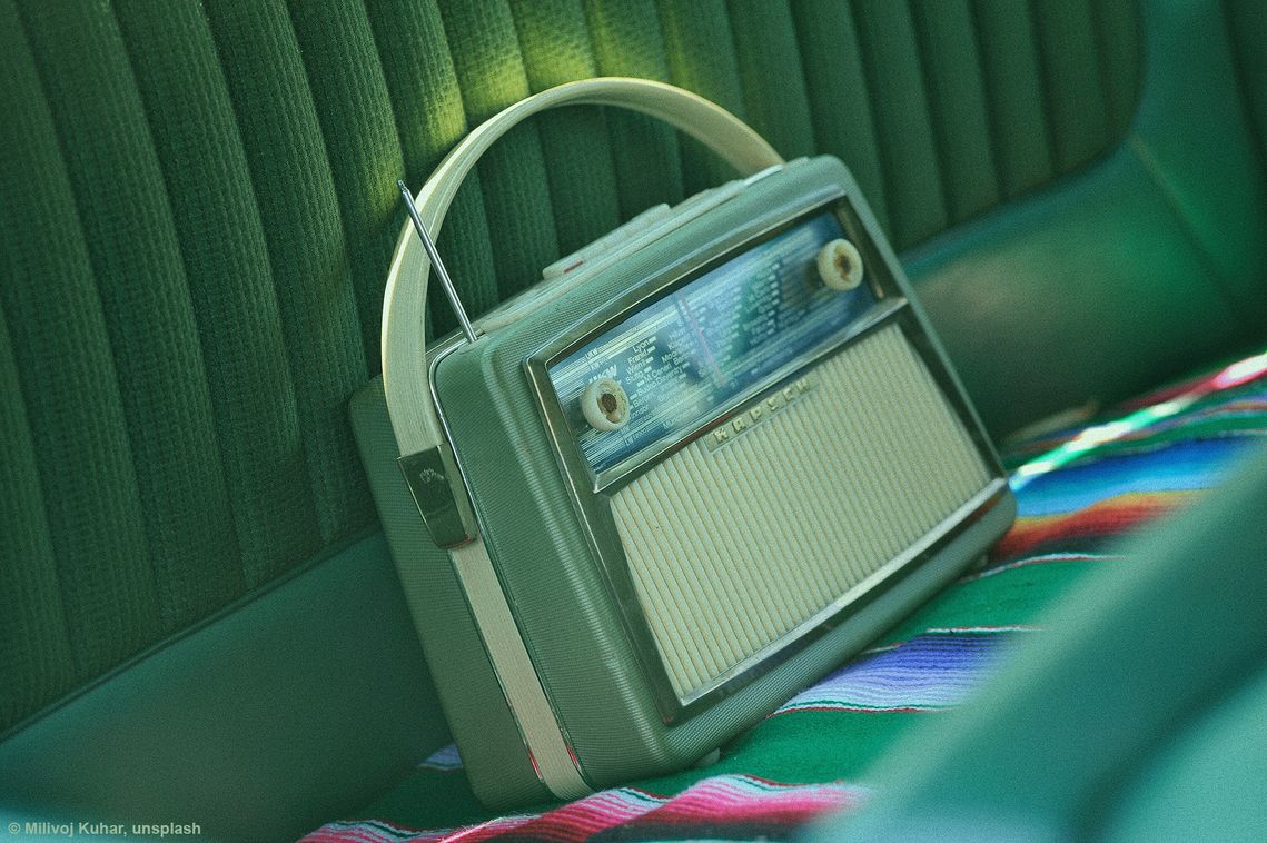 Foto altes Radio