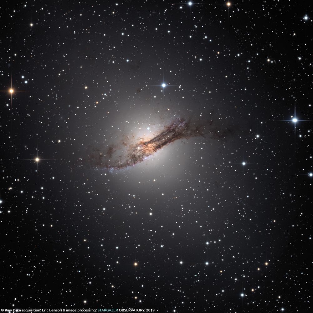 NGC 5128 Galaxie im Sternbild Zentaurus